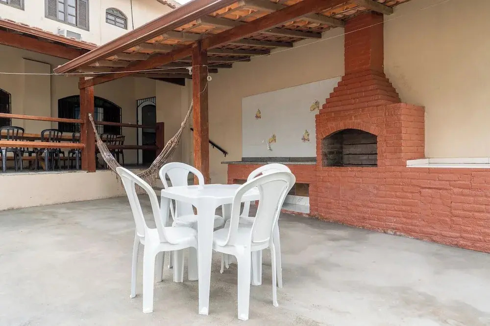 Casa Pet Friendly c Churrasqueira a 120m da Praia
