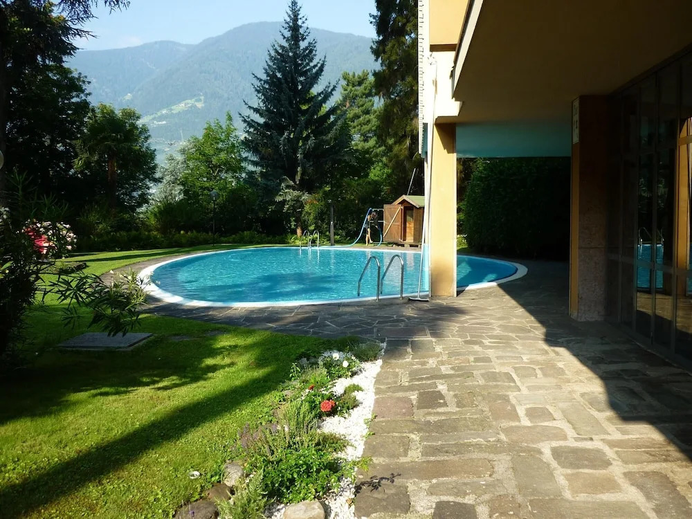 Studio in Meran, With Shared Pool and Furnished Balcony Near the Slopes