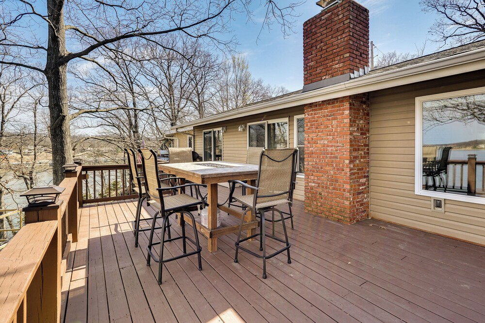 Group Getaway! Osage Beach Escape w/ Private Dock