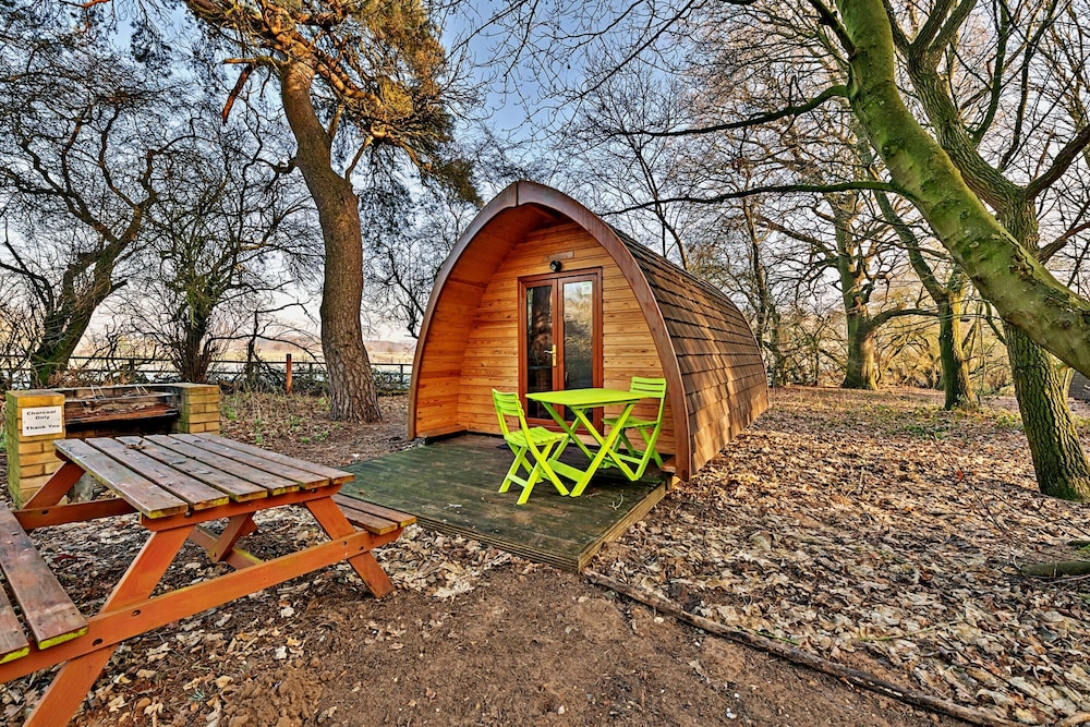 Glamping Pods in Suffolk Woodland Retreat