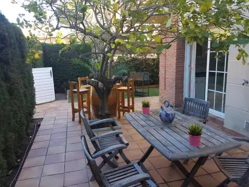 Casa con piscina en costa Barcelona