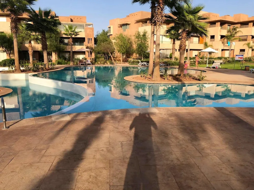 Apartment With 2 Bedrooms in Marrakech, Ménara, With Shared Pool, Enclosed Garden and Wifi