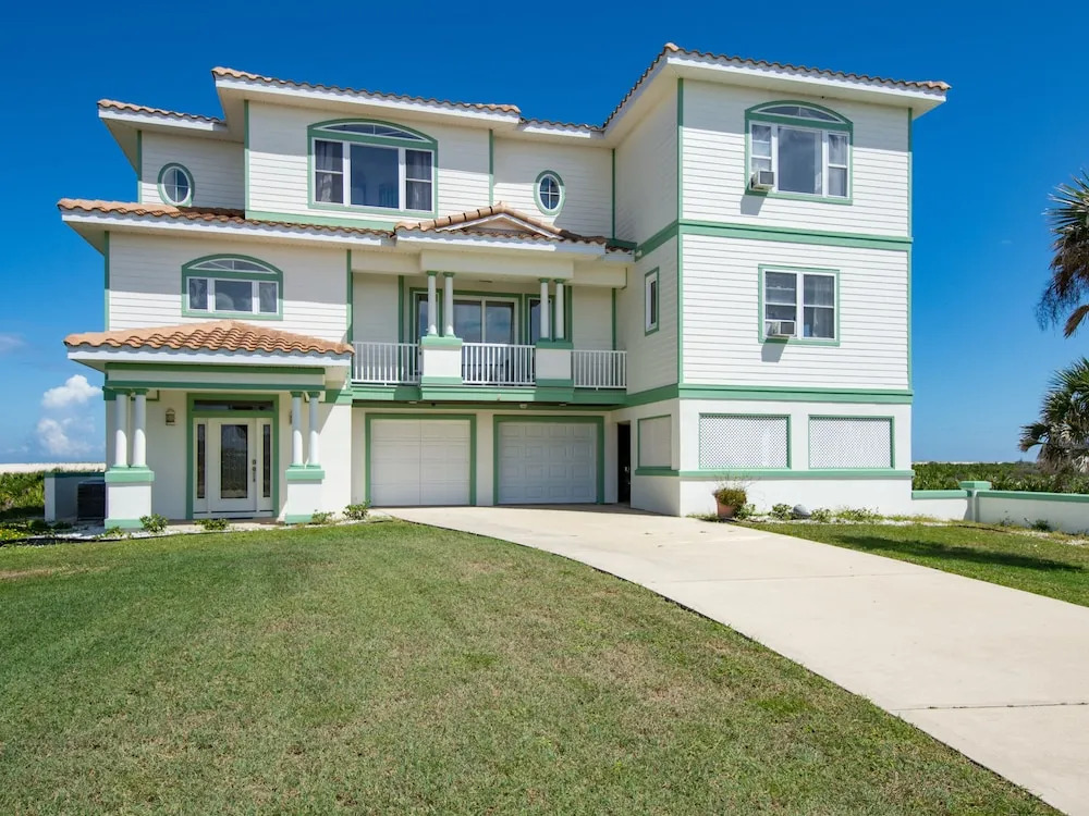 4br Oceanfront W/ Private Pool & 3 Balconies 4 Bedroom Home