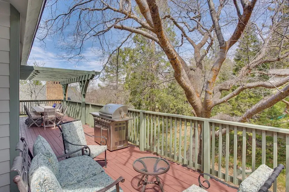 Game Room & Deck: Pet-friendly Lake Arrowhead Home