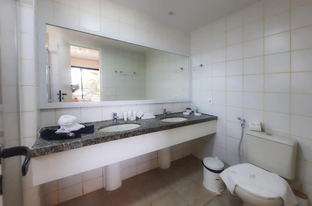 Aquaville 2 Suítes c/Varanda Pé na Areia 5 Pessoas