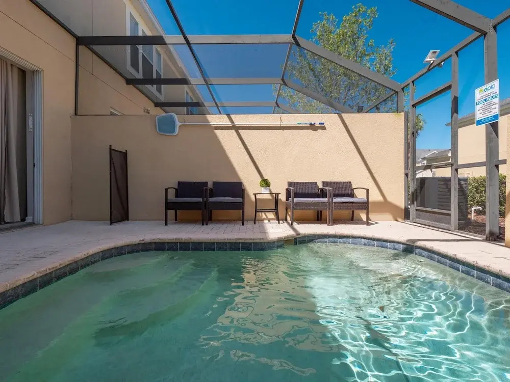 Private Pool Disney Townhome - Walk to Water Park