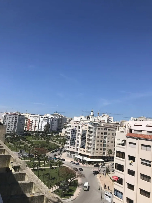 Apartment with 3 Bedrooms in Tanger, with Wonderful City View, Terrace And Wifi - 1 Km From the Beach
