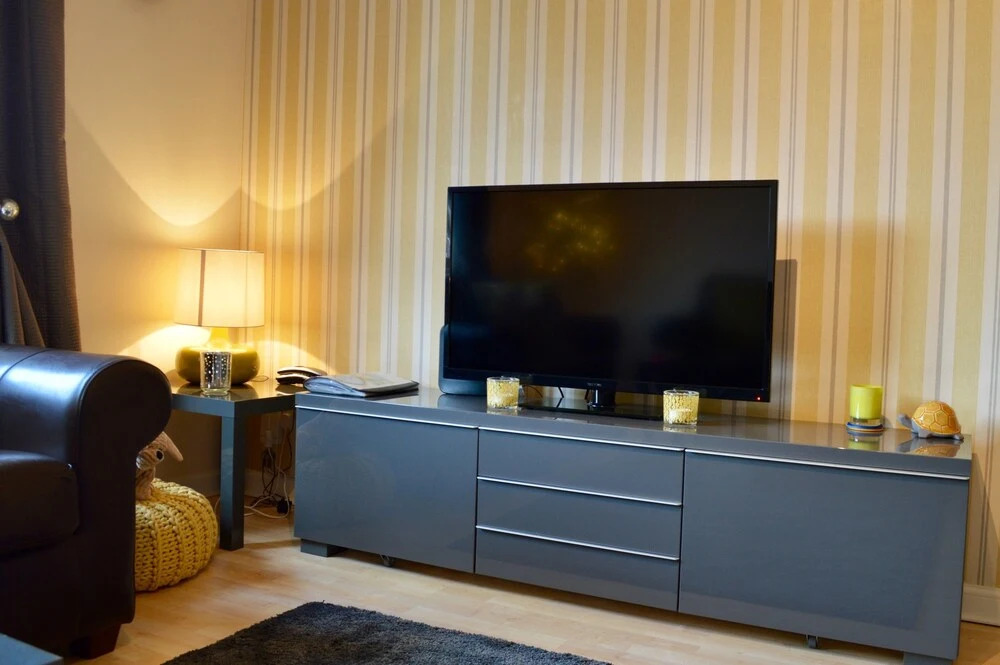 2 Bed Flat 5 mins Walk From Murrayfield Stadium, Free Parking