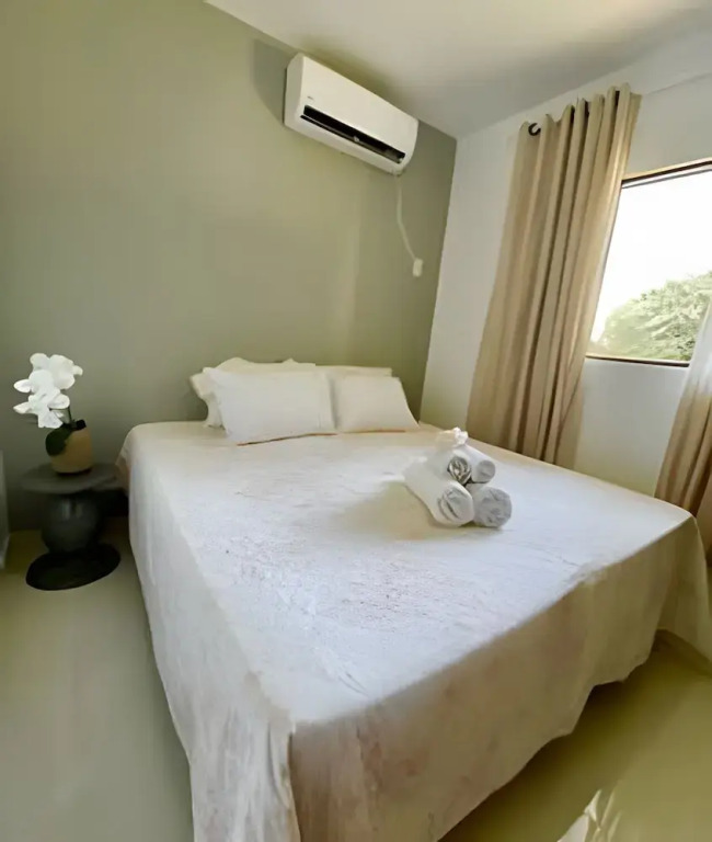Apartamento para 4 pessoas com AC