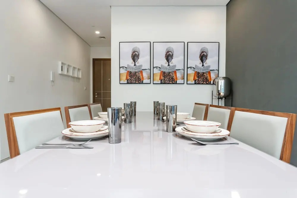 Spacious 2BR apartment with rooftop pool The Bay DT by 360 Vacation