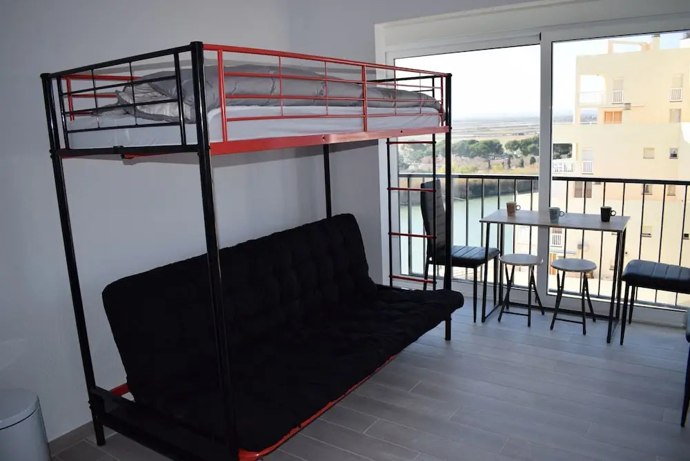 372-estudio Cerca de la Playa,hermosas Vistas