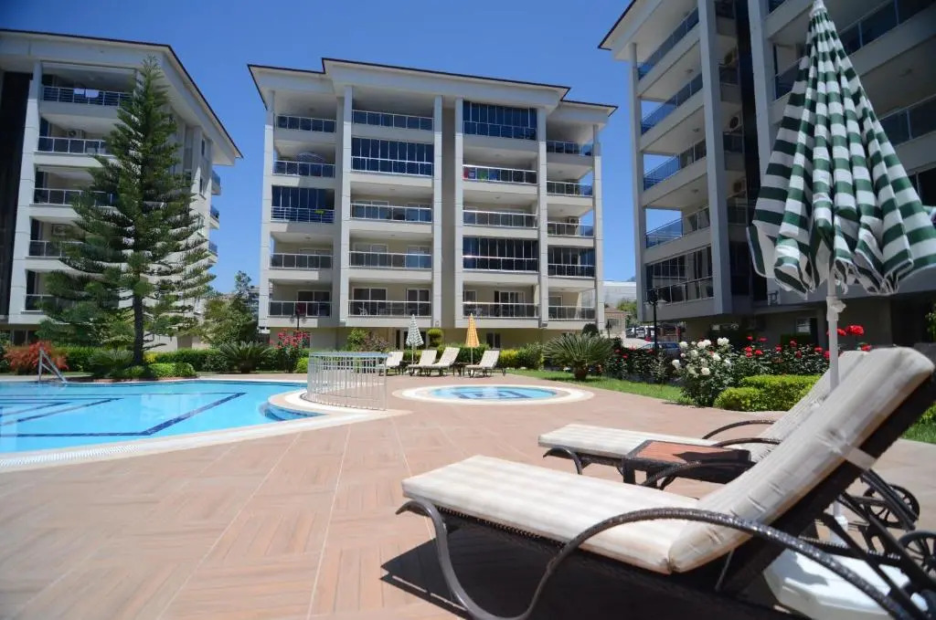 Luxury Four Seasons Residence Alanya Kestel 1+1 Apartment