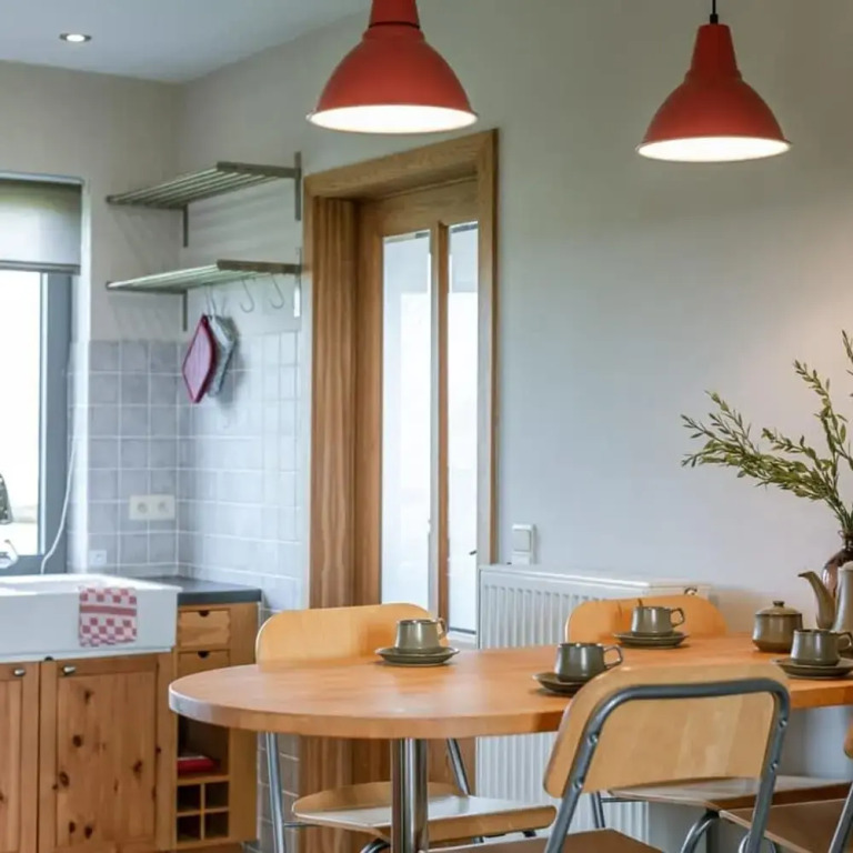 Rustic Family Holiday Home for up to 8 People Located in the Green of the Countryside