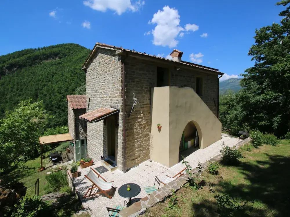 Rustic Country House in the Hills and Forests With Swimming Pool