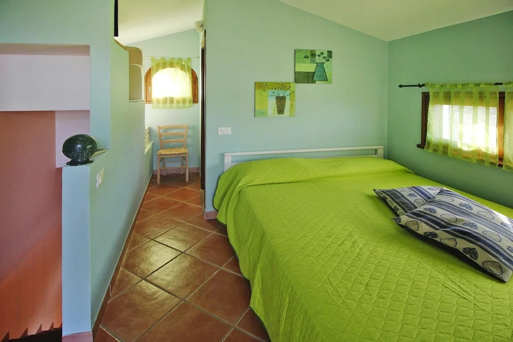 Holiday Home With Above-ground Pool and sea View in Monteggiori
