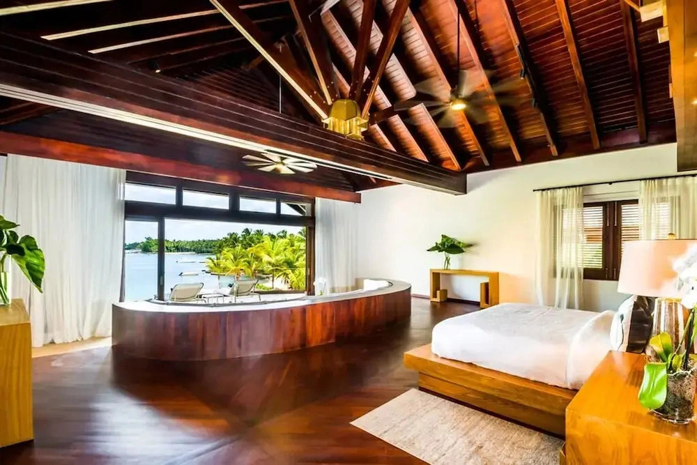Private Beach Estate w Pool Elevator Chef Butler