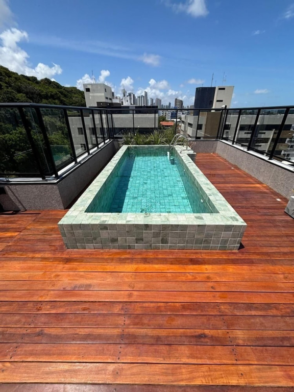 Flat Cabo Branco Aurea 409 50m do mar