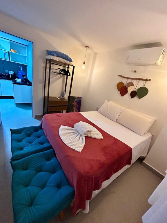 Flat a 120 metros das Piscinas Naturais