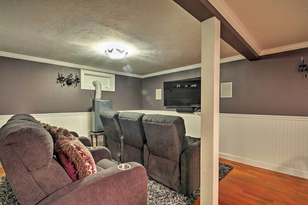 Secluded Conway Home w/ Theater Room & Hot Tub!