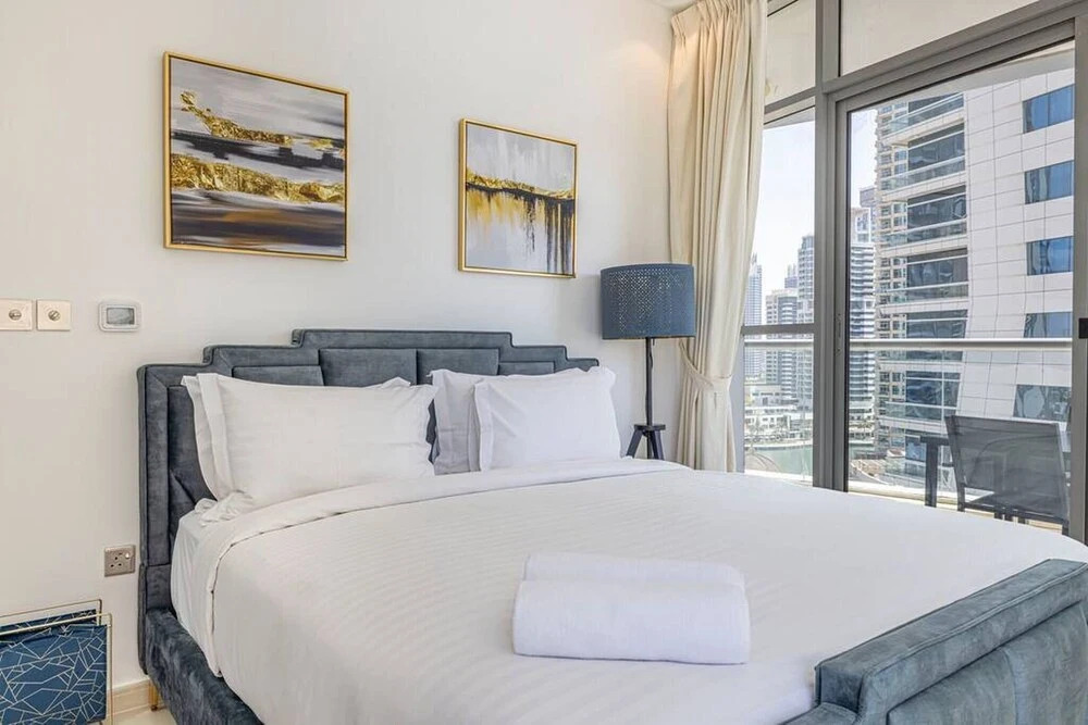 Amazing 1br Dubai Marina, Sea View, Metro Nearby