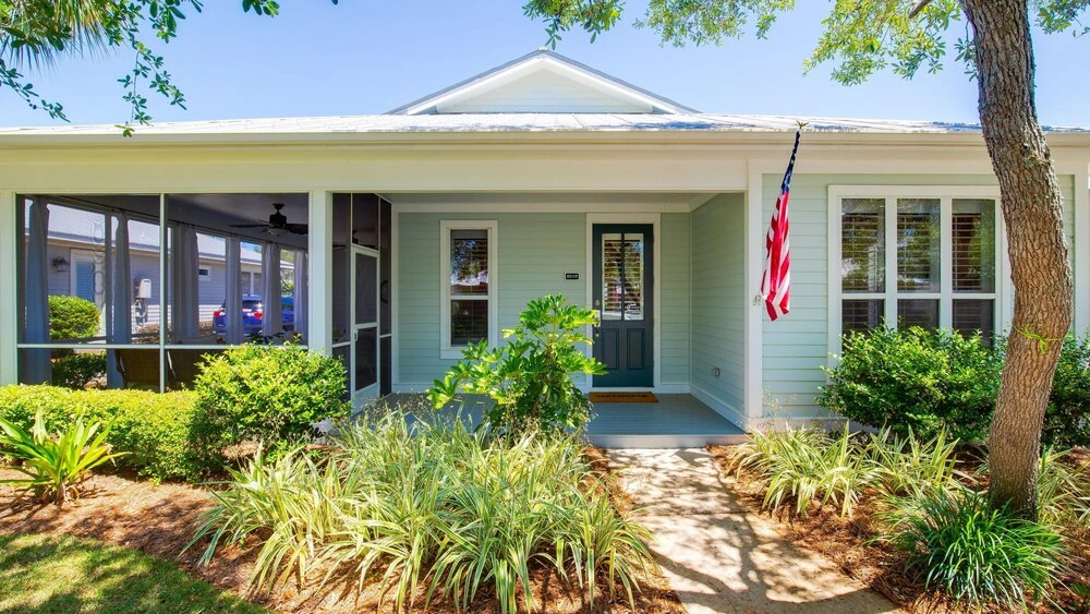 Remodeled House With Fenced Backyard and Golf Cart