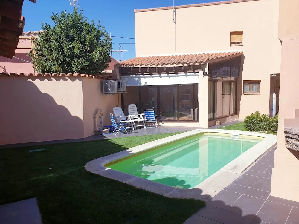 Charming villa in Pajares de la Lampreana with private pool