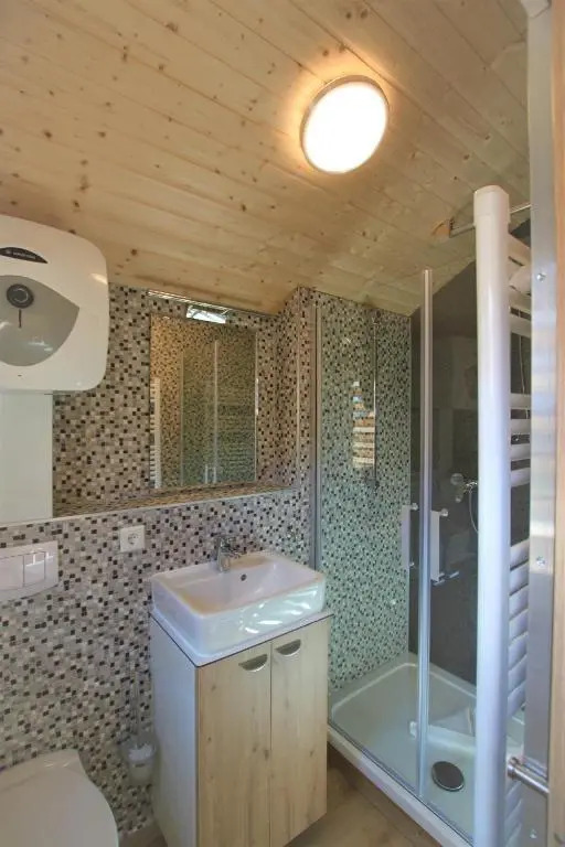 Tiny Joy Tiny House auf dem Campingplatz Strandgut