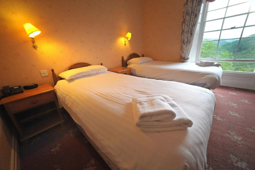 Devils Falls at the Luxury Hafod Hotel Aberystwyth