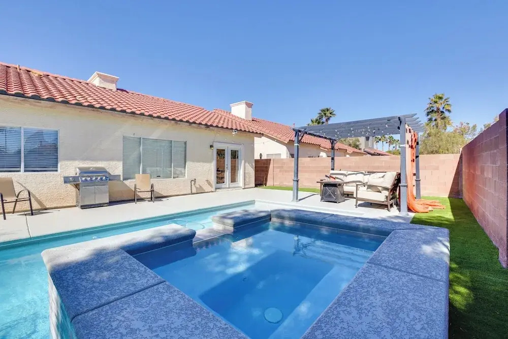 Spacious Las Vegas Home w/ Private Pool + Hot Tub