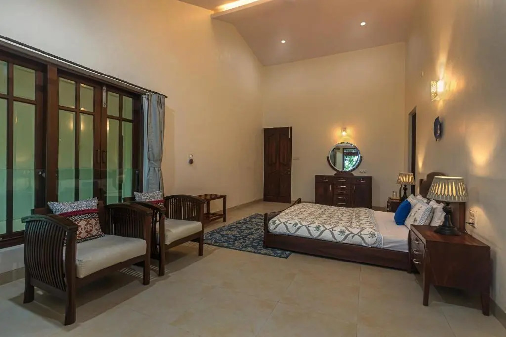SaffronStays Ananya, Karjat - pet-friendly pool villa with a party deck and games