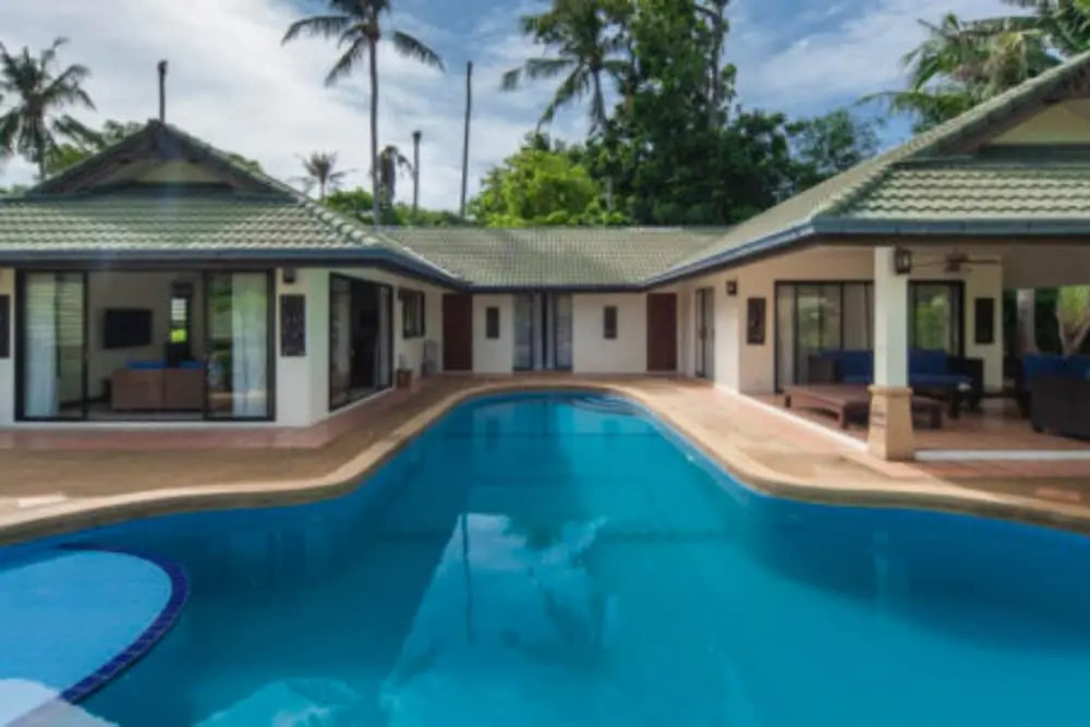 8 Bedroom Twin villas on Samrong Bay beach front resort
