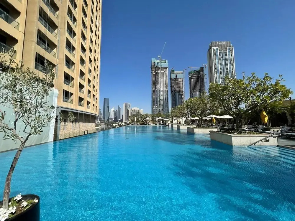 The address dubai mall Luxury 1bed balcony