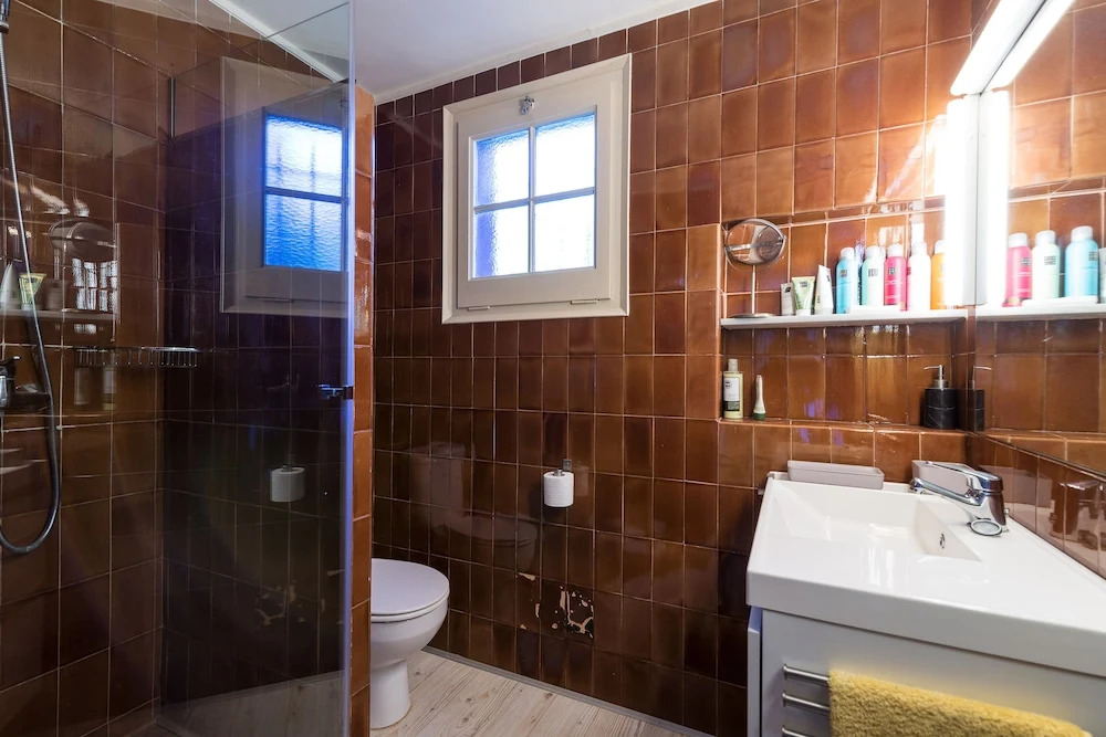 Bohemian villa con piscina privada en Playa Tamariu