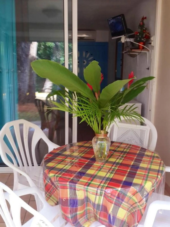 Studio a Sainte Anne a 500 m de la plage avec piscine privee jardin clos et wifi