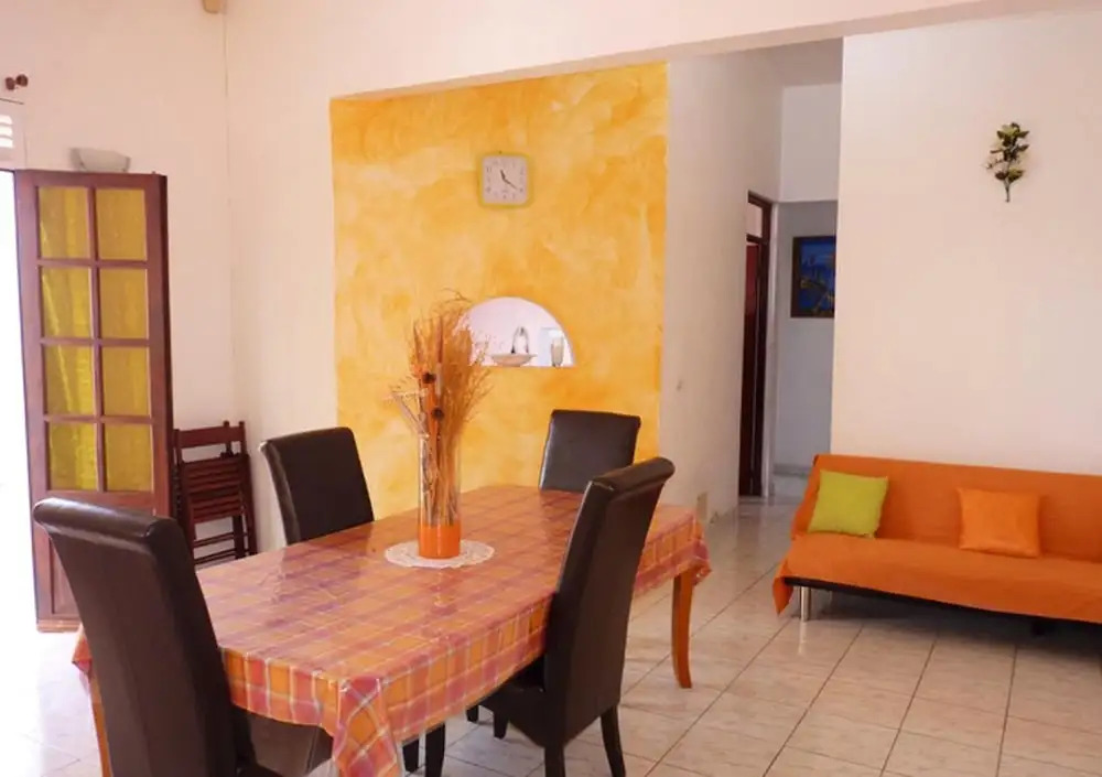 Apartment With 3 Bedrooms in Le Gosier, With Wonderful Mountain View, Furnished Terrace and Wifi - 6 km From the Beach