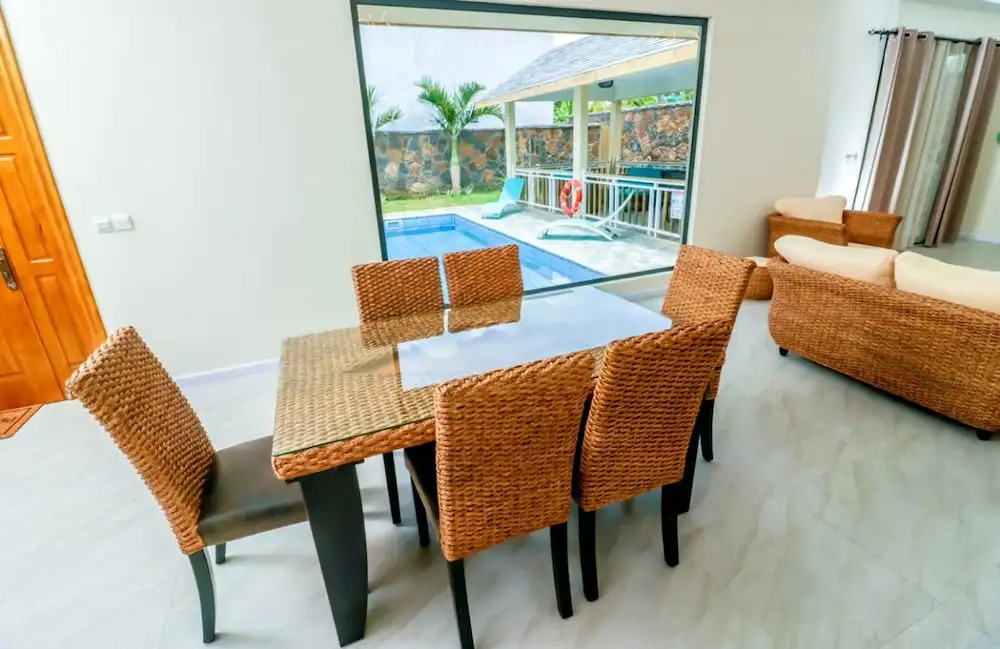 Villa With 3 Bedrooms in Pointe aux Canonniers, With Private Pool, Enc
