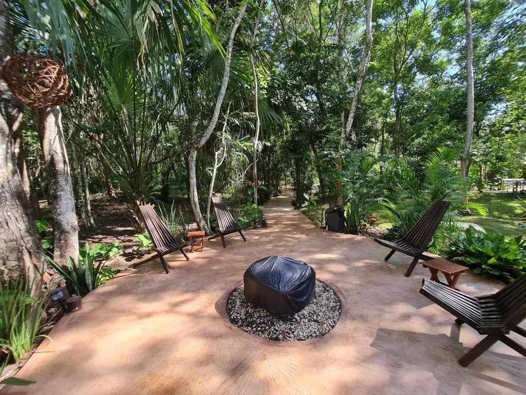 Secret Gardens Bacalar Suite 01 con alberca y bicicletas