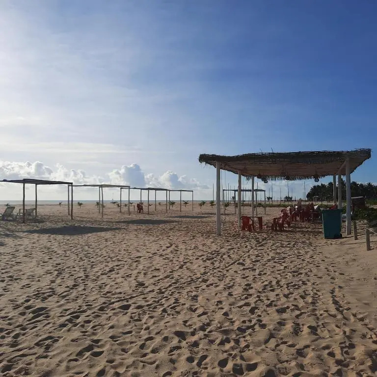 Bangalô 12 na praia de Guaratiba, Prado, ba