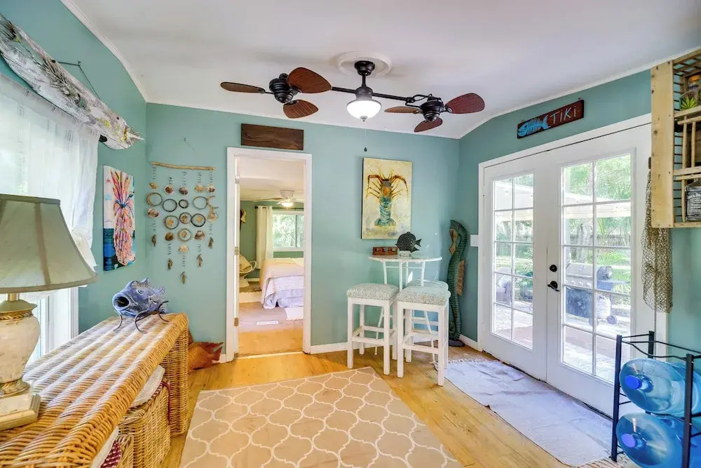 Cozy Fort Pierce Cottage on Farm Animal Rescue!