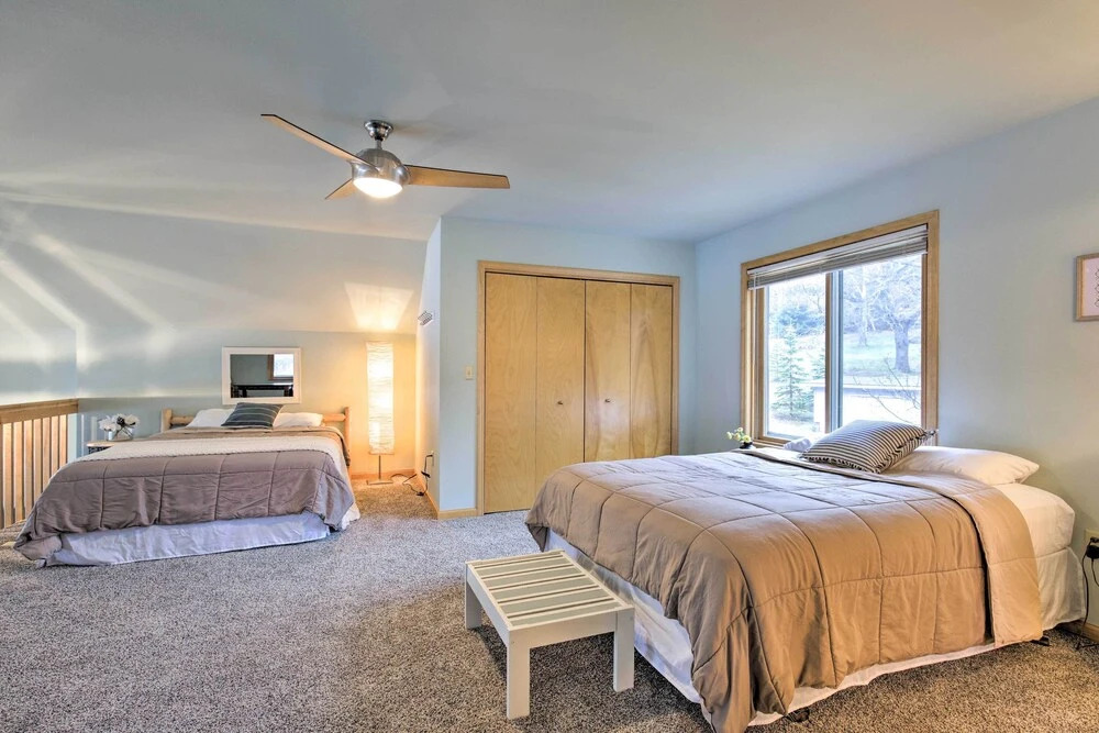 Cozy Dam Lake Escape w/ Dock, Yard & Water Access!