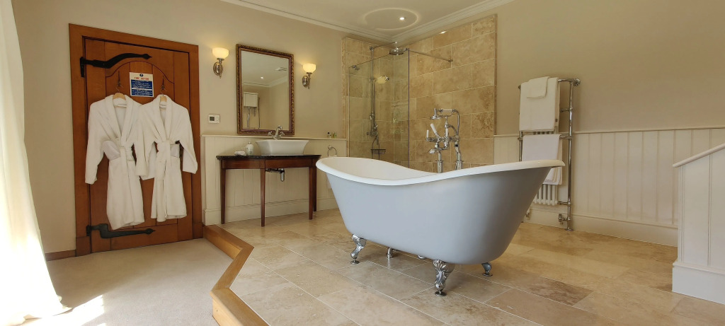 Luxury Bed And Breakfast at Bossington Hall in Exmoor, Somerset