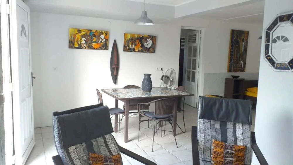 Apartment with One Bedroom in Fort-De-France, with Wonderful Mountain View, Furnished Terrace And Wifi - 5 Km From the Beach