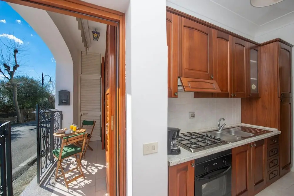 Apartment with One Bedroom in Conca Dei Marini, with Wonderful Sea View, Furnished Terrace And Wifi - 800 M From the Beach