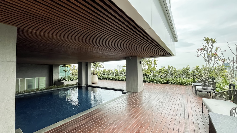 Japandi Style Studio Apartment At B Residence Grogol