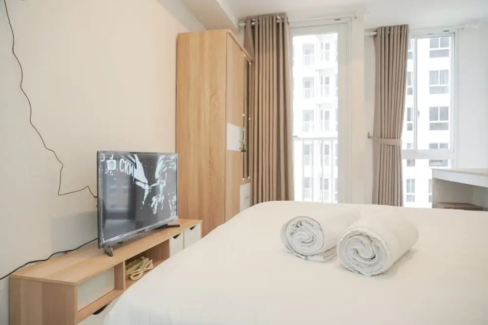 Fully Furnished Studio At 11Th Floor Tokyo Riverside Pik 2 Apartment