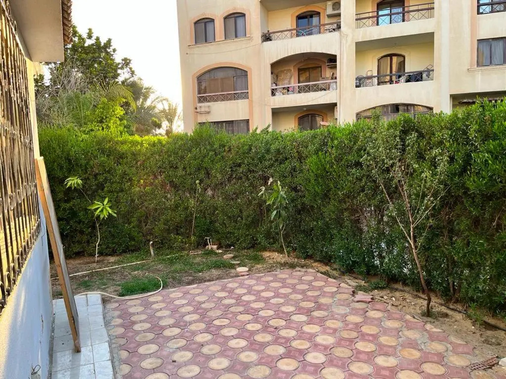 Comfortable apartment with a private garden near AUC شقه فندقيه