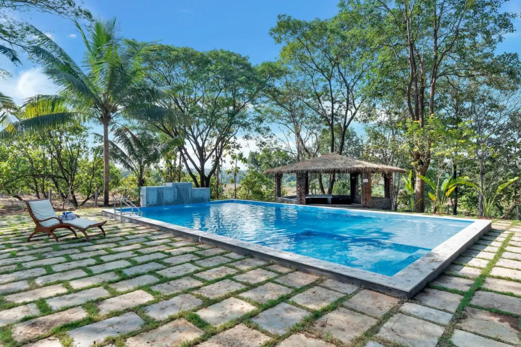 SaffronStays Laburnum House - 3BHK Pet-Friendly Villa with Pool, Lawn & Countryside Views