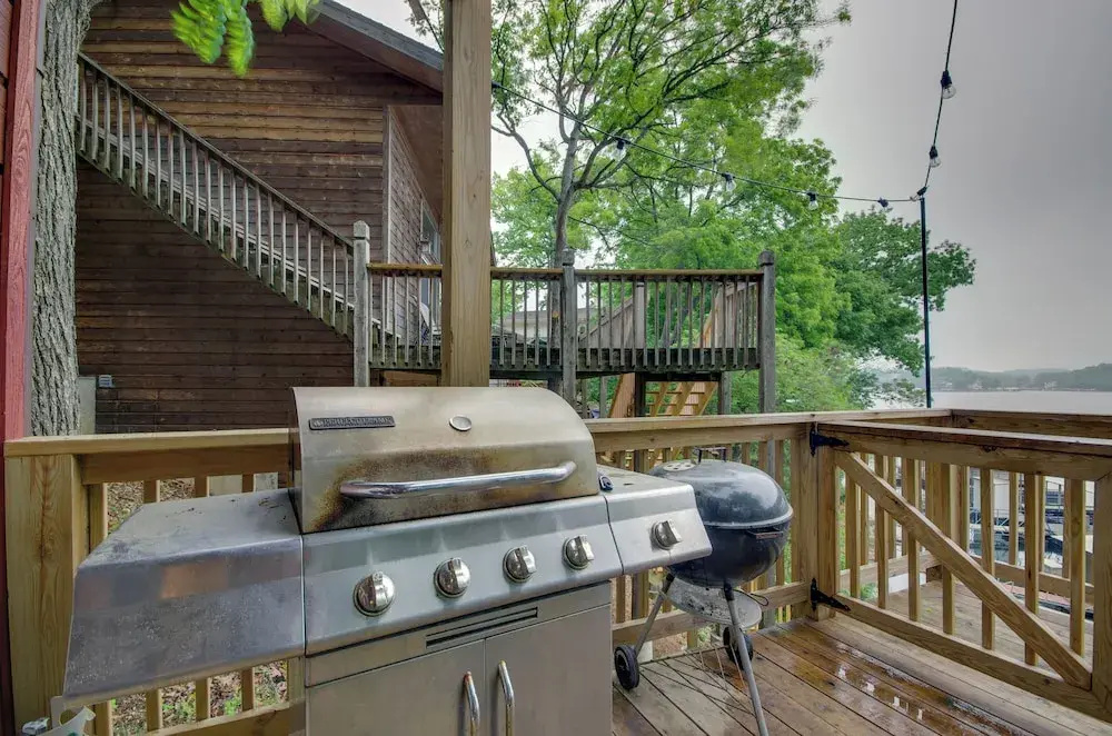Furnished Deck, Boat Slip! Lake of the Ozarks Home