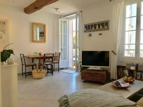 Balcony in Heart of Old Antibes, AC, View