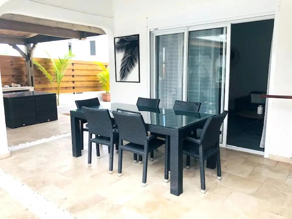Villa with 3 Bedrooms in la Saline-Les-Bains, with Wonderful Sea View, Private Pool, Enclosed Garden - 100M From the Beach